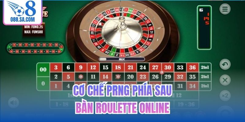 Cơ chế PRNG phía sau bàn roulette online