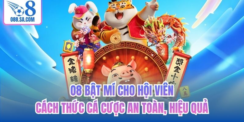 O8 bật mí cho hội viên cách thức cá cược an toàn, hiệu quả