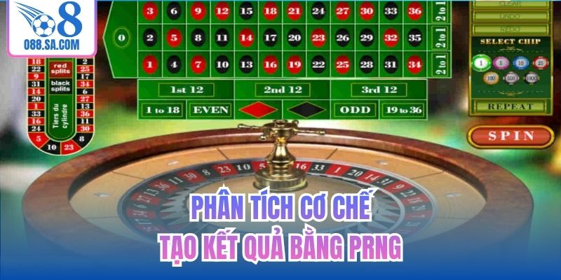 Phân tích cơ chế tạo kết quả bằng PRNG